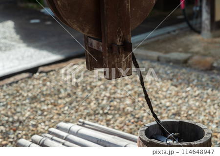 兵庫県篠山市の町並みを撮影したもの 兵庫県篠山市の町並みを撮影したもの 114648947