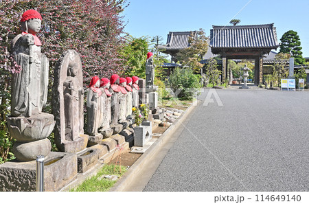 上尾宿散歩　中山道上尾宿：真言宗智山派 遍照院 114649140