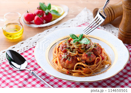 ミートボールスパゲッティ 114650501