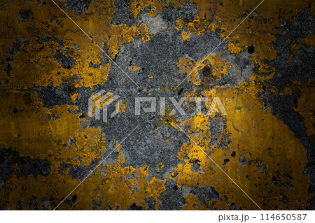 風化したコンクリートの壁の塗装 風化したコンクリートの壁の塗装 114650587
