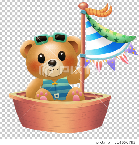 Teddies with summer Teddies with summer 114650793
