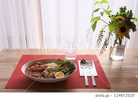ワンプレートのカレー ワンプレートのカレー 114652020