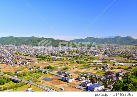上田市上田原~独鈷山周辺を望む(長野県上田市)【2024.5】 上田市上田原~独鈷山周辺を望む(長野県上田市)【2024.5】 114652363