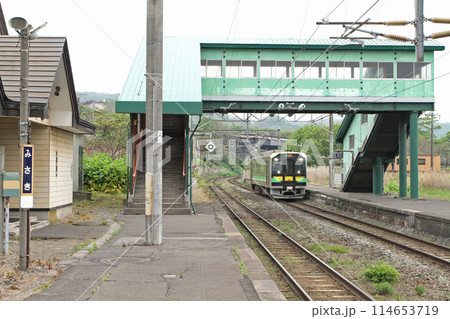 御崎駅　JR御崎駅　みさき　Misaki　M34　室蘭本線 114653719
