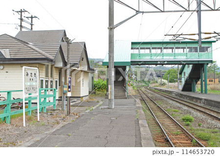 御崎駅　JR御崎駅　みさき　Misaki　M34　室蘭本線 114653720