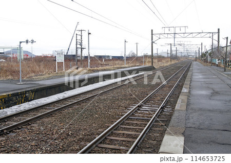 御崎駅　JR御崎駅　みさき　Misaki　M34　室蘭本線 114653725