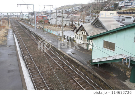 御崎駅　JR御崎駅　みさき　Misaki　M34　室蘭本線 114653726