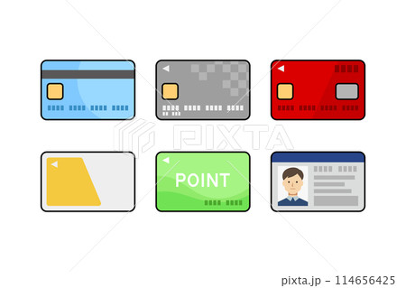 カードのイラストセット 114656425