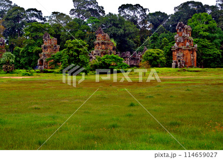 カンボジア・アンコールトム遺跡 114659027