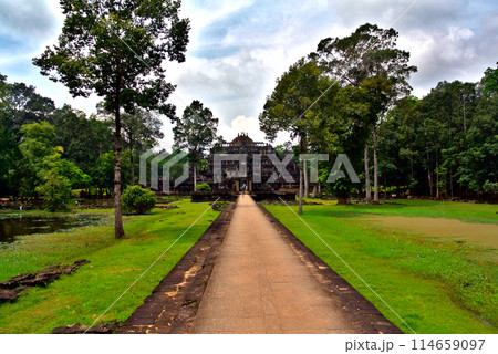 カンボジア・アンコールトム遺跡 114659097