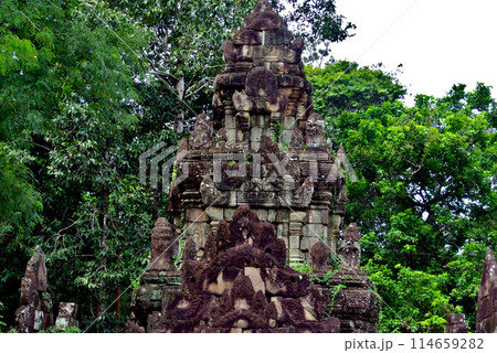 カンボジア・アンコールトム遺跡 114659282