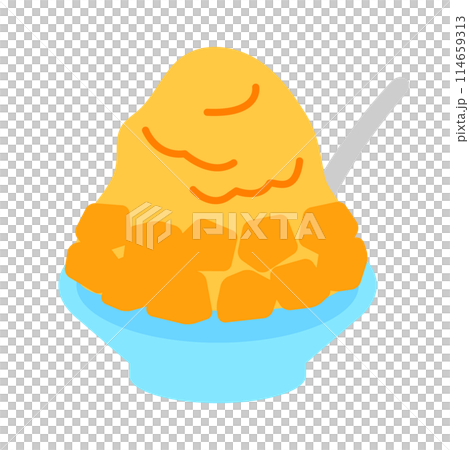 芒果刨冰圖示說明 114659313