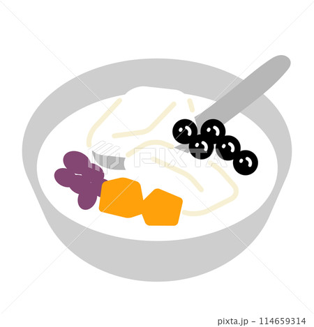 豆花のアイコンイラスト 114659314