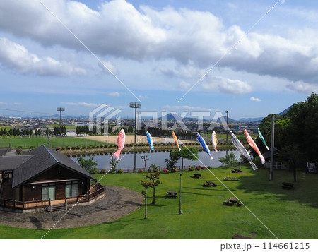 鉢伏ふれあい公園【香川県善通寺市】こいのぼり2 鉢伏ふれあい公園【香川県善通寺市】こいのぼり2 114661215
