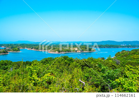 桐垣展望台からの英虞湾(5月) 114662161