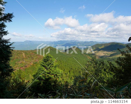 鞍岳の景色　（熊本県菊池市） 114663154