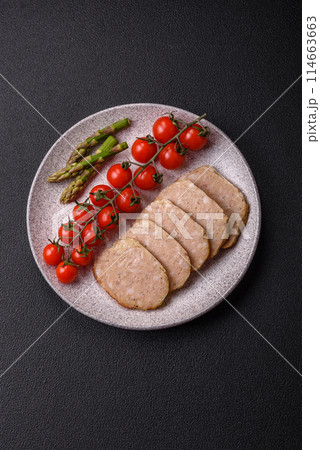 Delicious roll or homemade minced chicken sausage Delicious roll or homemade minced chicken sausage 114663663