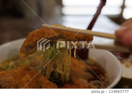 小坂町名物カツラーメン(秋田県) 小坂町名物カツラーメン(秋田県) 114663777