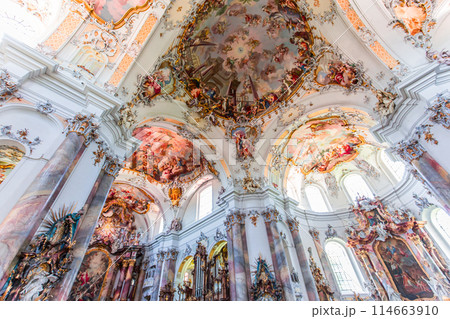 Ottobeuren abbey, near Memmingen, bavaria, germany 114663910