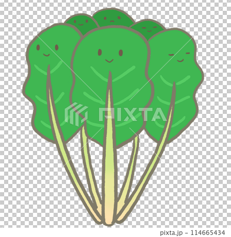 R: More fairytale vegetables: spinach② 114665434