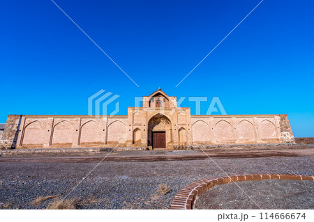 The ruins of a historic caravanserai on the outskirts of Tehran. 114666674