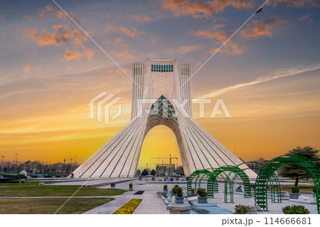 Twilight at Azadi Tower 114666681