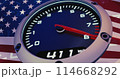 High-speed tachometer. 3D render 114668292