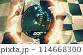 High-speed tachometer. 3D render 114668300