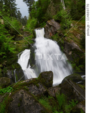 Triberg waterfalls, Germany 114669770