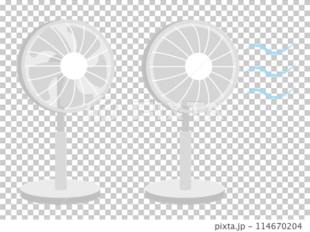 Illustration of a fan 114670204