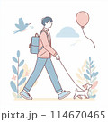 ウォーキング 114670465