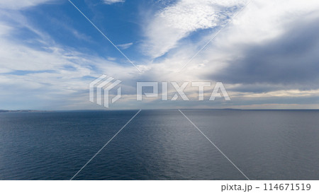 オーストラリアの海と空 114671519