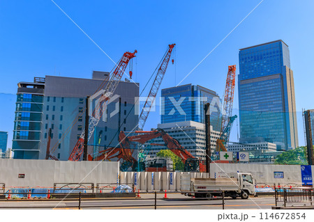 東京　千代田区大手町　大手町二丁目常盤橋地区再開発（トーチタワー）　 114672854