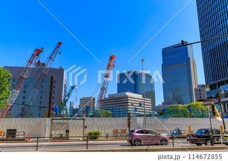 東京　千代田区大手町　大手町二丁目常盤橋地区再開発（トーチタワー）　 114672855