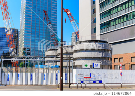 東京　千代田区大手町　大手町二丁目常盤橋地区再開発（トーチタワー）　 114672864