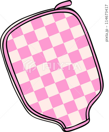 Retro Pickleball racket Bag Trendy pickle ball paddle Cover 114673417