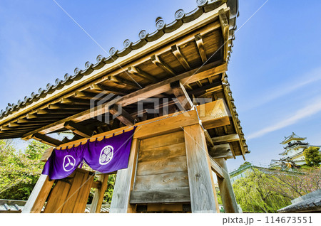 静岡 掛川城　四足門 114673551