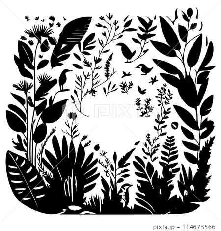 flower heart floral valentine illustration sketch draw black 114673566