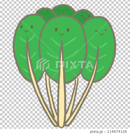 R:もっとメルヘンな野菜　小松菜④ 114674126