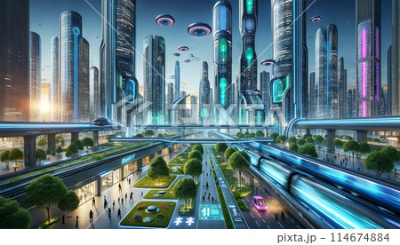 未来都市イメージ 114674884