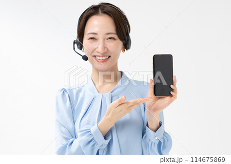 働く女性 働く女性 114675869