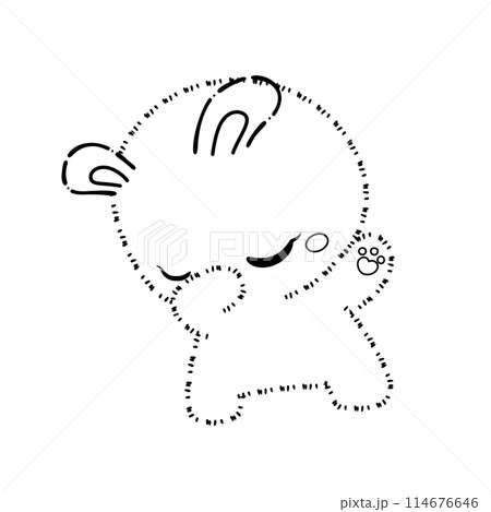 Bunny, Rabbit Coloring Page Bunny, Rabbit Coloring Page 114676646
