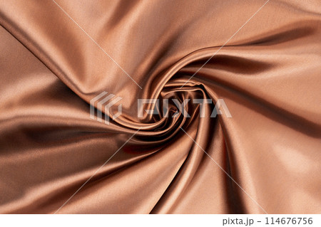 Brown golden satin texture background Brown golden satin texture background 114676756