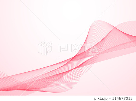 デジタルテクノロジーのウェーブ波背景2赤色 デジタルテクノロジーのウェーブ波背景2赤色 114677013