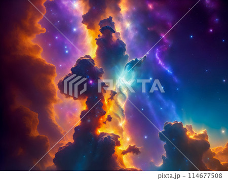 galaxy in a free space 114677508