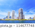 東京都　湾岸エリアの街並み 114677748