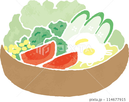 ◇手描きイラスト◇瑠菜様用頁 野菜の手描きイラストセット 線画のイラスト素材 [77479400] - PIXTA