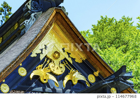 春の国宝大崎八幡宮 仙台市 春の国宝大崎八幡宮 仙台市 114677968