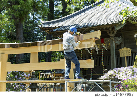 春の国宝大崎八幡宮　仙台市 114677988