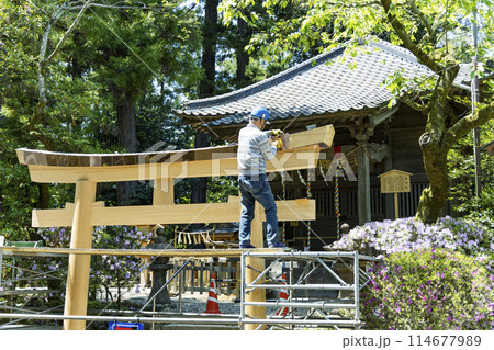 春の国宝大崎八幡宮　仙台市 114677989